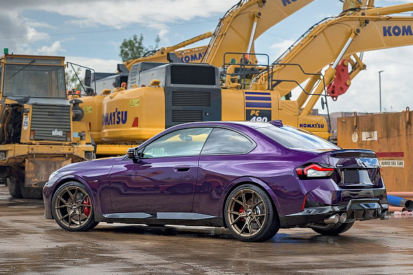 Фото дисков Bola FLY Сатиновая бронза на BMW 2/M2 (G42/G87)