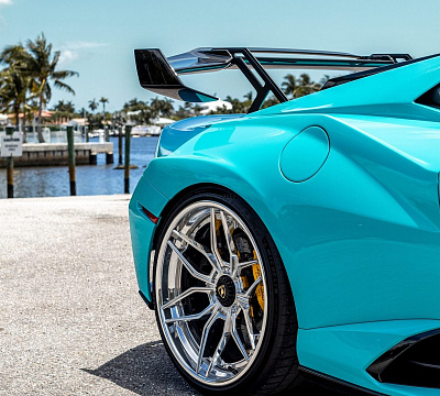 Фото дисков Anrky AN36 на Lamborghini Huracan