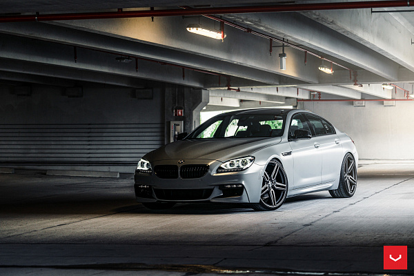 Фото дисков Vossen HF-1 Сатиновый графит на BMW 6/M6 (F06/F13/F12)