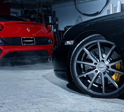 Фото дисков Vossen VFS-1 на Porsche 911 VI