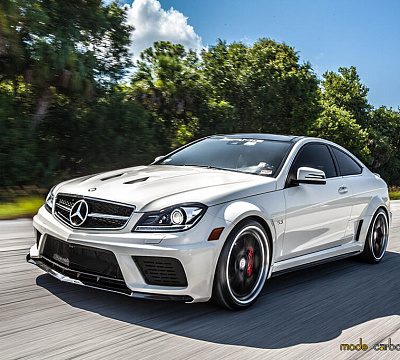 Фото дисков HRE S101 на Mercedes-Benz C-Class (W204)