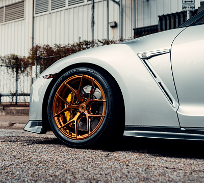 Фото дисков Vossen S21-01 на Nissan GT-R