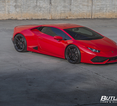 Фото дисков Vossen M-X2 на Lamborghini Huracan