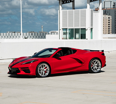 Фото дисков HRE S101SC на Chevrolet Corvette C8