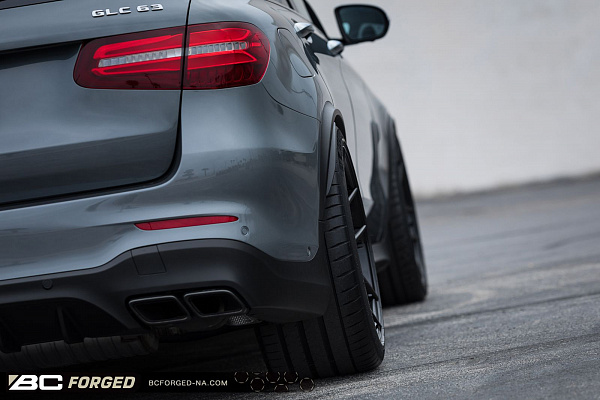 Фото дисков BC Forged HCS02 Черный матовый на Mercedes-Benz GLC (X253, C253)