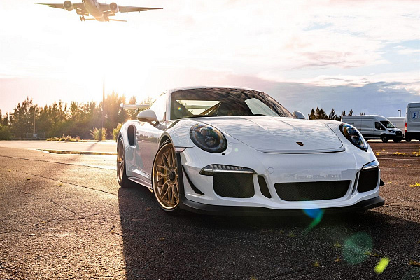 Фото дисков Anrky RS1 Сатиновое золото на Porsche 911 VII