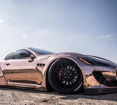 Фото дисков Savini SV78 на Maserati GranTurismo I
