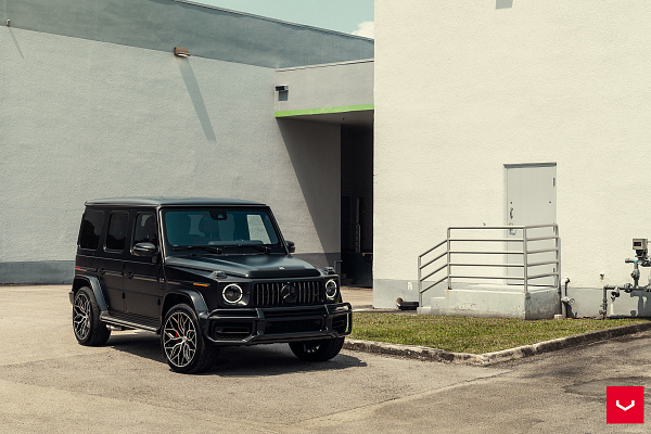 Фото дисков Vossen HF-2 Алмазная проточка на Mercedes-Benz G-Class III