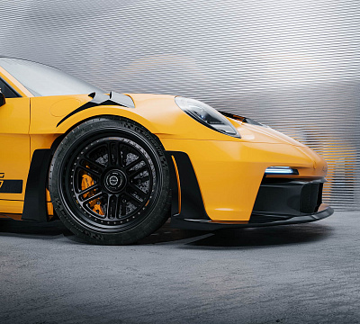 Фото дисков Brixton Forged TR07 на Porsche 911 VIII
