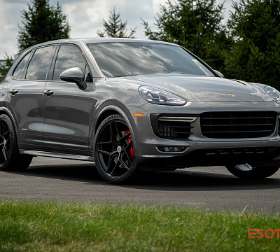 Фото дисков HRE FF11 на Porsche Cayenne II
