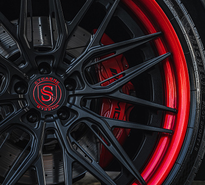 Фото дисков Strasse Wheels SV10M-RS Deep Concave FS на Mercedes-Benz AMG GT I