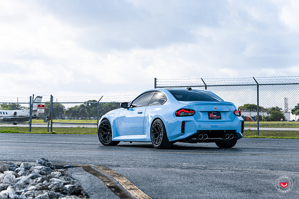 Фото дисков Vossen LC3-01 Глянцевый темный лак на BMW 2/M2 (G42/G87)