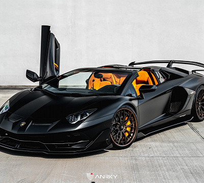 Фото дисков Anrky AN30 на Lamborghini Aventador