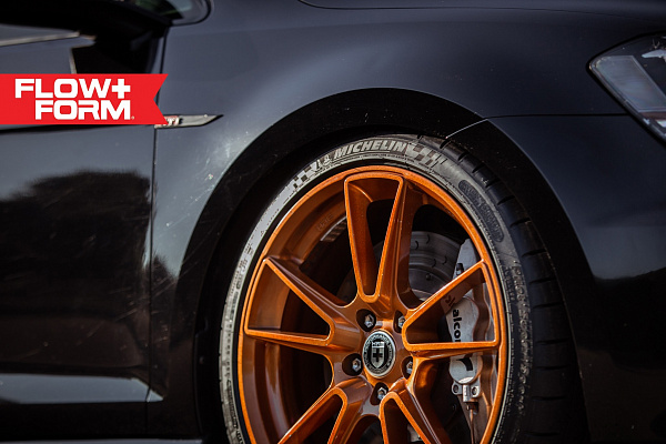 Фото дисков HRE FF04 Глянцевая медь на Volkswagen Golf VII