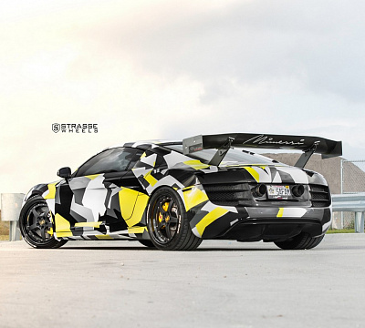 Фото дисков Strasse Wheels S5 Performance на Audi R8 (Typ 42)