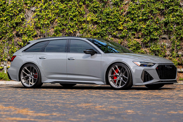 Фото дисков HRE P101SC Сатиновый графит на Audi A/RS 6 (C8)