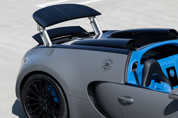 Фото дисков HRE P103SC Черный глянец на Bugatti Veyron