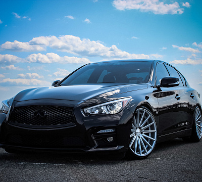 Фото дисков Vossen VFS-2 на Infiniti Q50