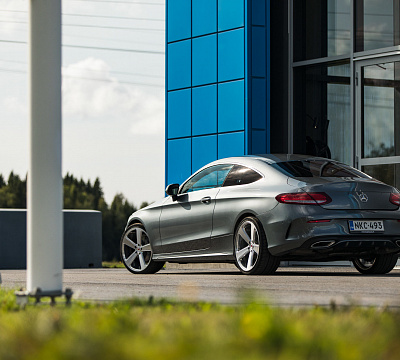 Фото дисков Vossen CG-210 на Mercedes-Benz C-Class (W205)