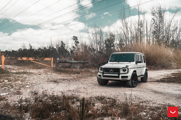 Фото дисков Vossen HF-2 Черный глянец на Mercedes-Benz G-Class III