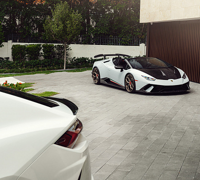 Фото дисков NOVITEC NL4 на Lamborghini Huracan
