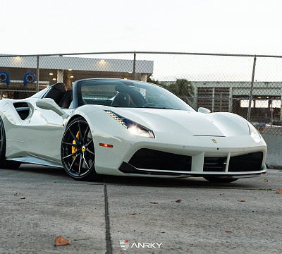 Фото дисков Anrky AN12 на Ferrari 488