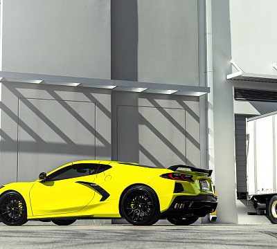 Фото дисков Vossen M-X3 (3-Piece) на Chevrolet Corvette C8