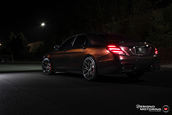 Фото дисков Vossen M-X3 Алмазная проточка на Mercedes-Benz S-Class (W222, C217)