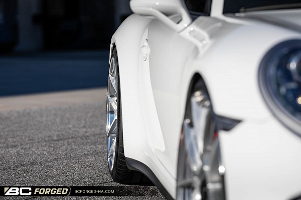 Фото дисков BC Forged HCA381 Глянцевый лак на Porsche 911 VII