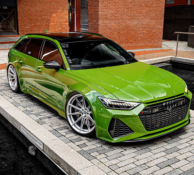 Фото дисков Vossen HFX-2 (5-Lug) на Audi A/RS 6 (C8)