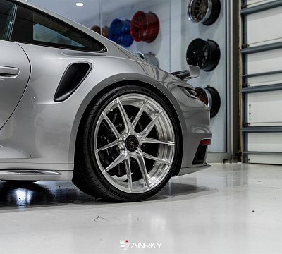 Фото дисков Anrky XR-201 на Porsche 911 VIII