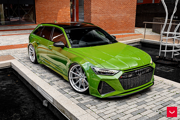 Фото дисков Vossen HFX-2 (5-Lug) Глянцевый лак на Audi A/RS 6 (C8)