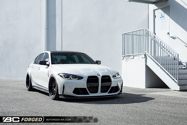 Фото дисков BC Forged LE81 // MLE81 Черный матовый на BMW 3/M3 (G2x/G80)