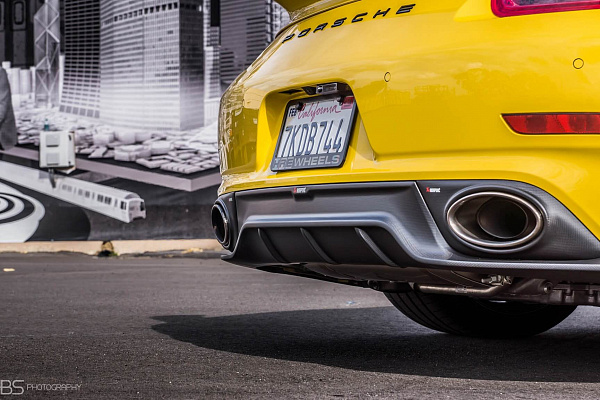 Фото дисков HRE RC100 Черный глянец на Porsche 911 VII