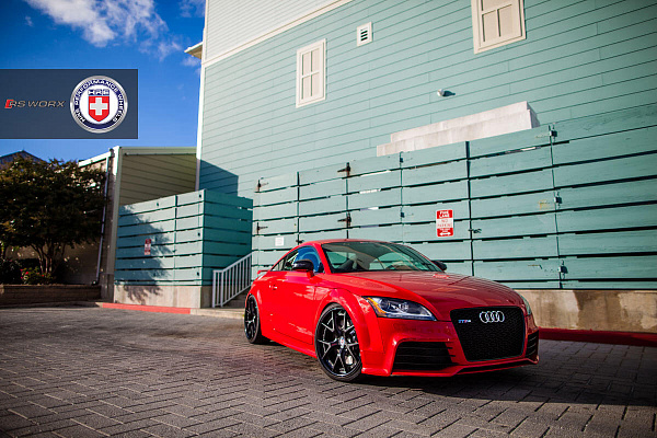 Фото дисков HRE S101 Черный сатин на Audi TT (8J)