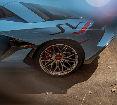 Фото дисков Anrky S1-X1 на Lamborghini Aventador