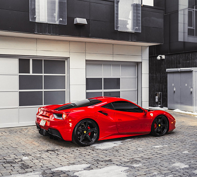 Фото дисков Brixton Forged PF4 на Ferrari 488