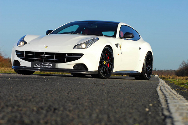 Фото дисков HRE P101 Черный глянец на Ferrari FF