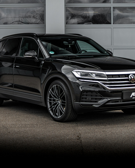 Фото дисков Hight Performance HR-F Сатиновый графит на Volkswagen Touareg III