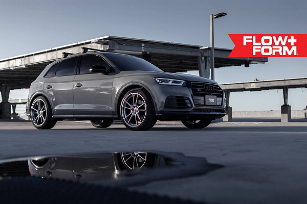 Фото дисков HRE FF04 Серебро на Audi Q5 (FY)
