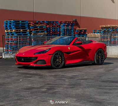 Фото дисков Anrky AN11 на Ferrari Portofino