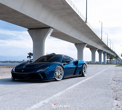 Фото дисков Anrky RS2.3 на Ferrari F8