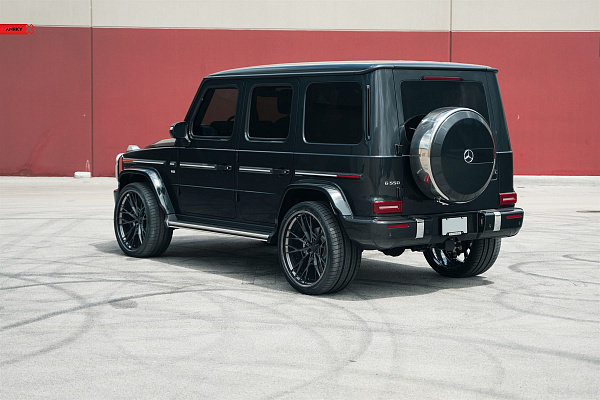 Фото дисков Anrky S3-X5 Черный сатин на Mercedes-Benz G-Class III