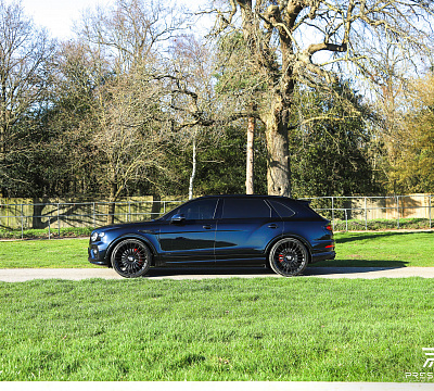 Фото дисков Vossen HF-8 на Bentley Bentayga