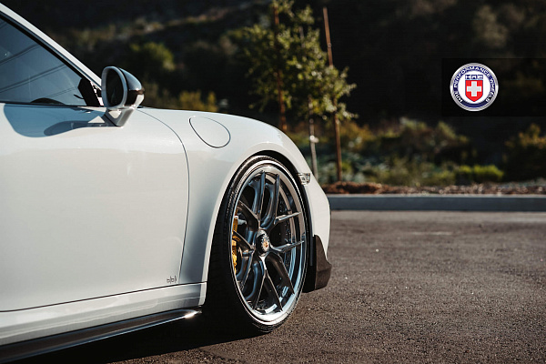 Фото дисков HRE S101SC Глянцевый темный лак на Porsche 911 VII