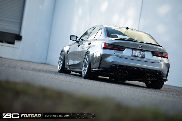 Фото дисков BC Forged KL51 Сатиновый лак на BMW 3/M3 (G2x/G80)