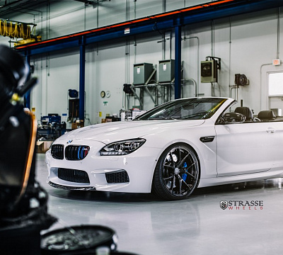 Фото дисков Strasse Wheels SM5R Deep Concave Monoblock на BMW 6/M6 (F06/F13/F12)