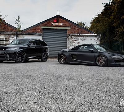 Фото дисков Vossen CG-209T (3-Piece) на Audi R8 (Typ 42)