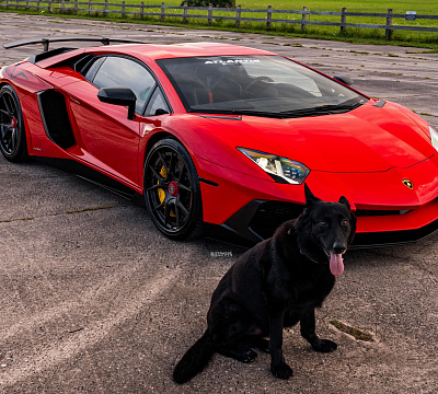 Фото дисков Strasse Wheels SM5R Deep Concave FS на Lamborghini Aventador