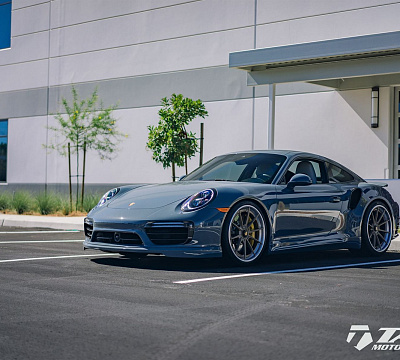 Фото дисков Anrky AN38 на Porsche 911 VII
